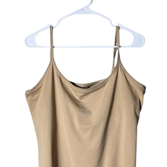 Pact Womens Organic Cotton Camisole Tank Top XL Built in Shelf Bra Sustainable - Picture 3 of 9